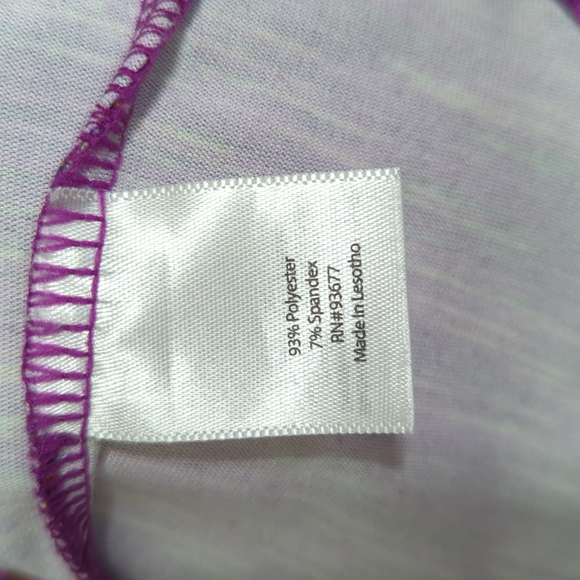 XERSION Magenta Semi Fit Long Sleeve Top Size Large - Picture 10 of 14